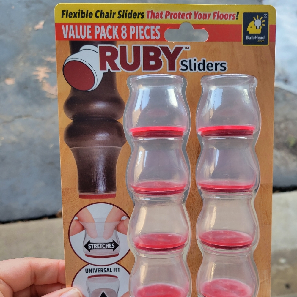 New Ruby Sliders As Seen On TV Premium Chair Covers